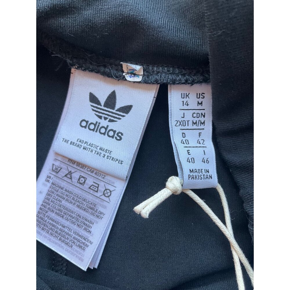 New W/Tags Adidas Sz Medium High rise Leggings Trefoil Retro Logo Cotton 50 Year - Picture 9 of 16